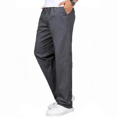 H.Aic S Pantaloni cargo pentru bărbați, vară, primăvară, din bumbac, îmbrăcăminte de lucru, nou în mărime mare, 6XL, pantaloni de sport casual, pantaloni de sport, pantaloni de toamnă