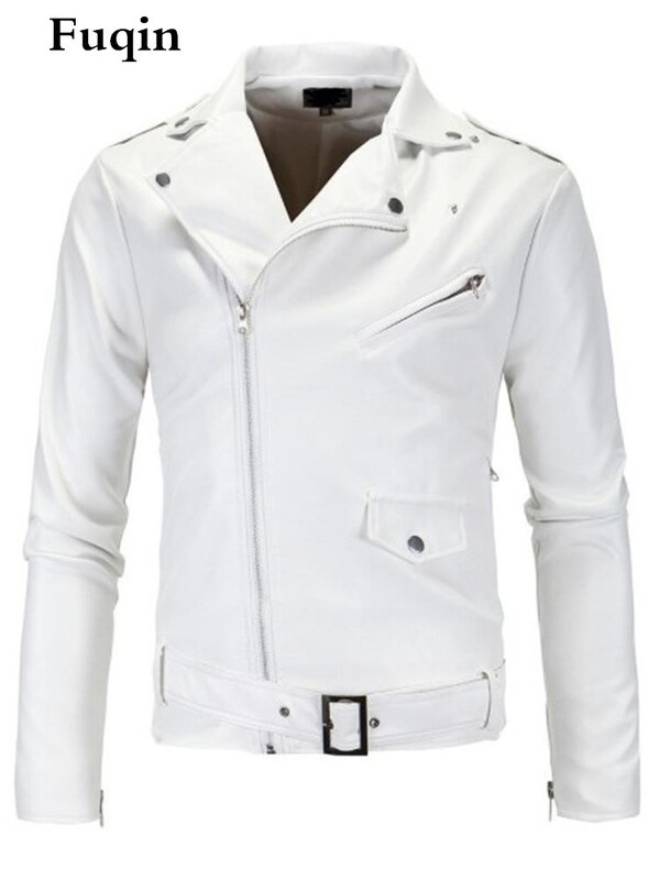 Jachetă din piele reală pentru bărbați Rock Street, cu fermoar, cu centură, haină pentru motocicletă, jachete calde de toamnă, pentru bărbați, de modă britanică, îmbrăcăminte din piele PU