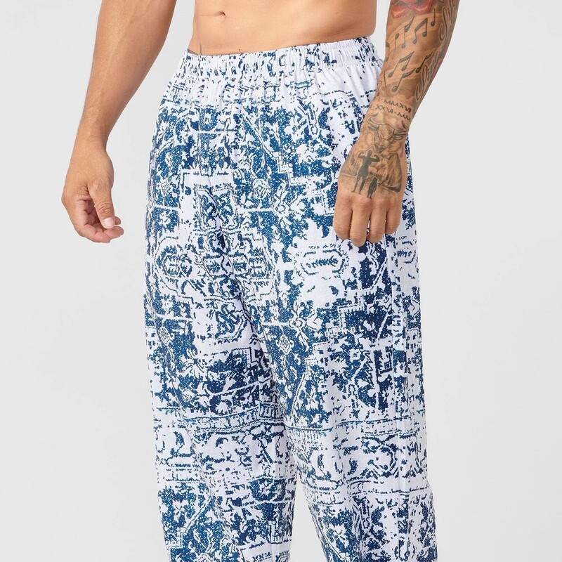 Rudens retro plānas sporta bikses vīriešiem vasarā elpojošas ātri žūstošas brīvas sporta bikses sporta zāle Fitness ikdienas bikses ar digitālo apdruku