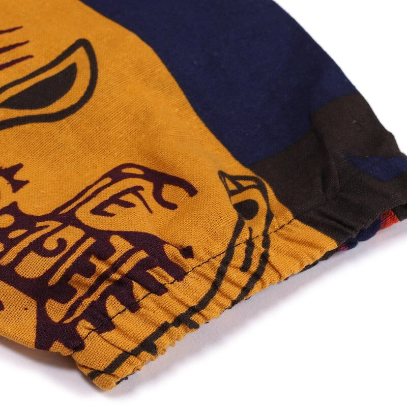 2024, vară, pantaloni casual pentru bărbați, pantaloni largi, imprimați, la modă pentru bărbați, pantaloni de plajă de vacanță în nouă puncte