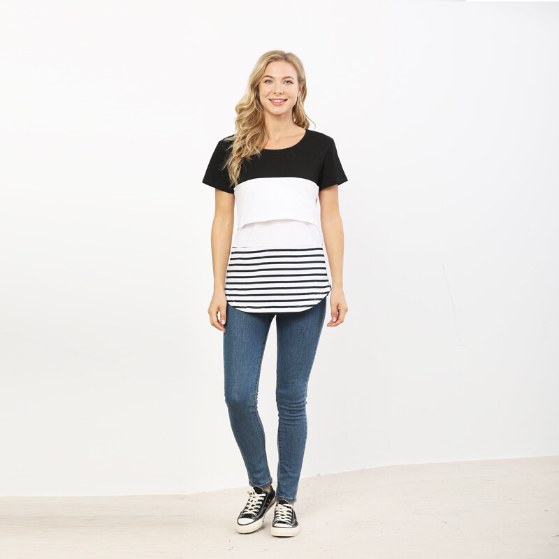 Nove ljetne majice za trudnice Kratke majice za trudnice i dojenje Odjeća za trudnice