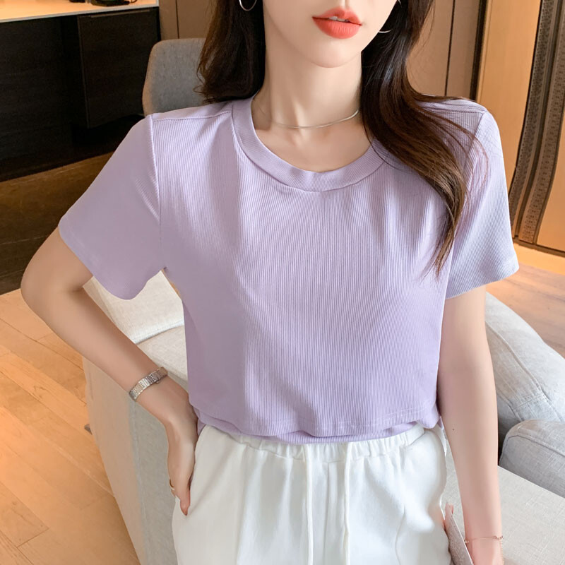 Odjeća za trudnice Majice-Za-Trudnice-Majice za dojenje Crewneck 2 boje Odjeća za dojenje 19082