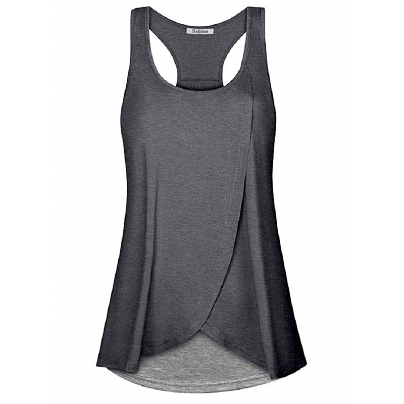 Tricou Maternitate Nou Cămașă Maternitate Alăptare Casual Top fără mâneci Vestă Sarcină Alăptare Cămașă Alăptare