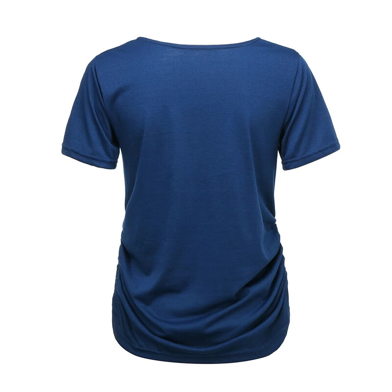 Vasaras grūtnieču krekls ar īsām piedurknēm sievietēm Apģērbs Grūtniecība Grūtniecība Rāvējslēdzējs Dvīņi Druka Liela izmēra S-3XL Smieklīgs T-krekls Top Tees