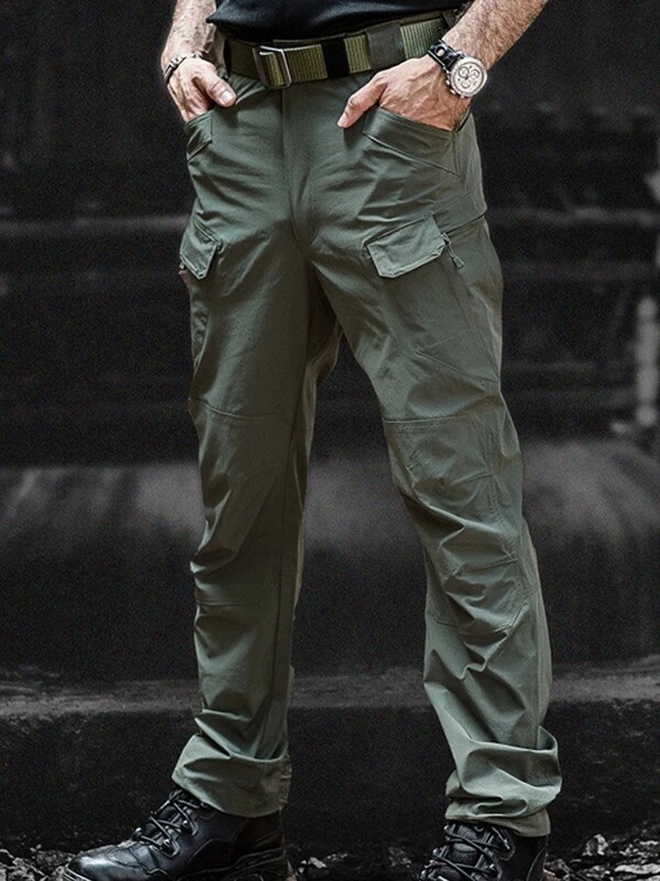 Ix7 slim ātri žūstošas elastīgas pārrobežu taktiskās bikses, darba bikses, uzbrukuma bikses, treniņbikses oversized