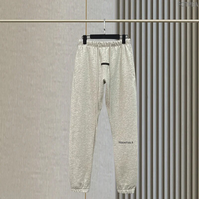 Uus mood ESSENTIALS Spordipüksid helkurkirjaga sörkimispüksid Hip Hop lahtised mehed naiste 100% puuvillased dressipüksid