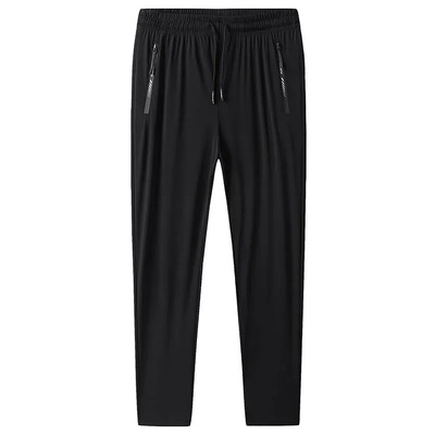 Mărime Plus 7XL 8XL 9XL Pantaloni de călătorie pentru drumeții de vară pentru bărbați, respirabili, pescuit atletic, Joggeri activi, tricou sport, pantaloni de sport