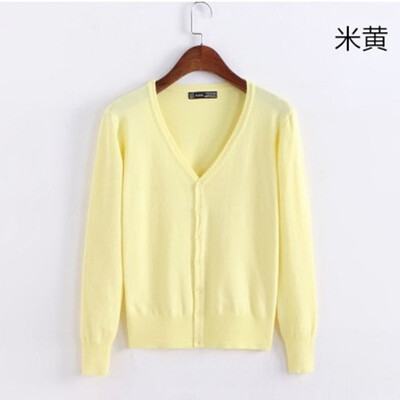 Džemperis, trikotāžas jaciņa ar pogu jaka 2023. gada pavasara rudens V veida kakla izgriezums, brīvs liela izmēra garās piedurknes ikdienas topi sievietēm, 4XL džemperis