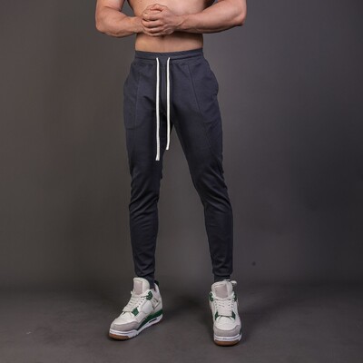 Vīriešu ikdienas bikses šauras sporta ielas apģērbs āra skriešanas treniņš šauras bikses sporta zāle fitnesa skrējējs sporta bikses sporta bikses