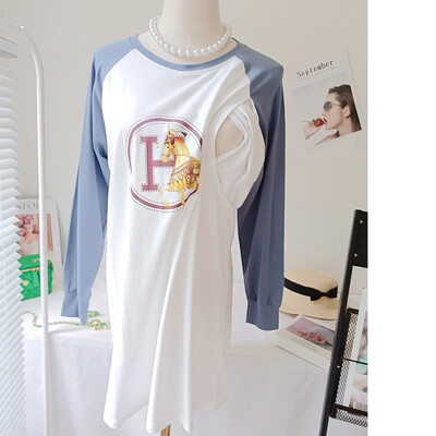 Dječje stvari za hranjenje Dojenje Jesenska majica dugih rukava Odjeća za trudnice 6082B