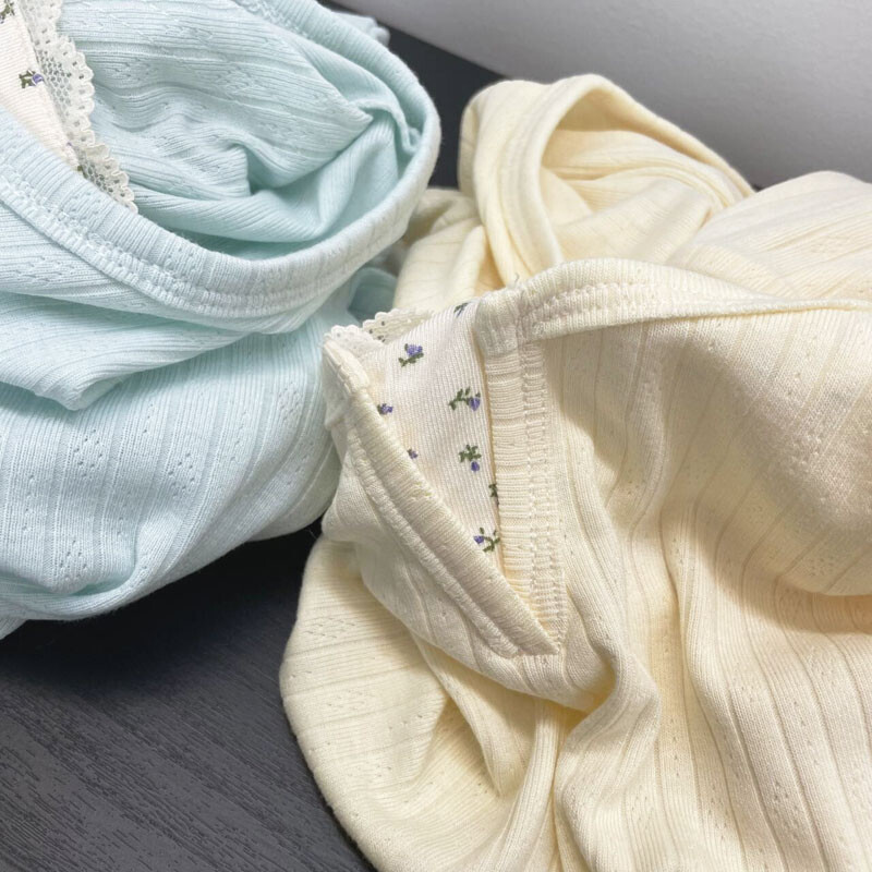 Tricou din bumbac pentru femeie după naștere de vară care alăptează Tricou și tricouri pentru alăptare din două piese din dantelă