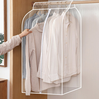 Haine cu fermoar 3D Acoperire de praf Depozitare haine Dulap pentru costum Husă pentru carcasă Organizator de acasă Genți Costume de rochie Genți de îmbrăcăminte pentru haine