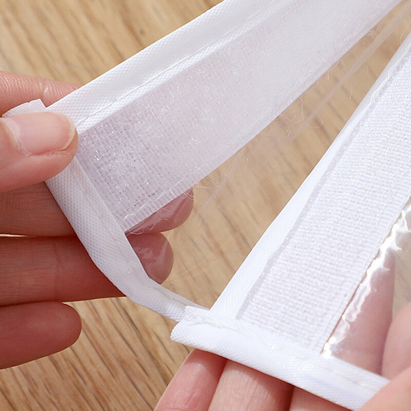 Haine cu fermoar 3D Acoperire de praf Depozitare haine Dulap pentru costum Husă pentru carcasă Organizator de acasă Genți Costume de rochie Genți de îmbrăcăminte pentru haine