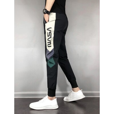 Vīriešu sporta bikses 2020. gads. Populāras ikdienas sporta bikses Vīriešu skriešanas bikses Modes ielas apģērbs Vīriešu formāls ikdienas apģērbs