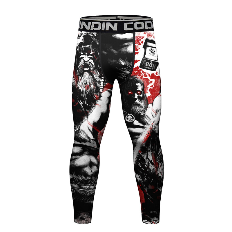 Ανδρικό κολάν Cody Quick Dry Cool Compression Bjj Muay Thai κολάν Φούτερ υψηλής ποιότητας στη μέση Grappling παντελόνι γυμναστικής