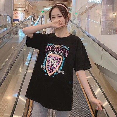 Grūtnieču apģērbi Sieviešu īsām piedurknēm T-krekli T-krekli Brīvi ikdienas kokvilnas grūtniecēm Blūzes krekls ar džemperi, lielizmēra augšdaļa