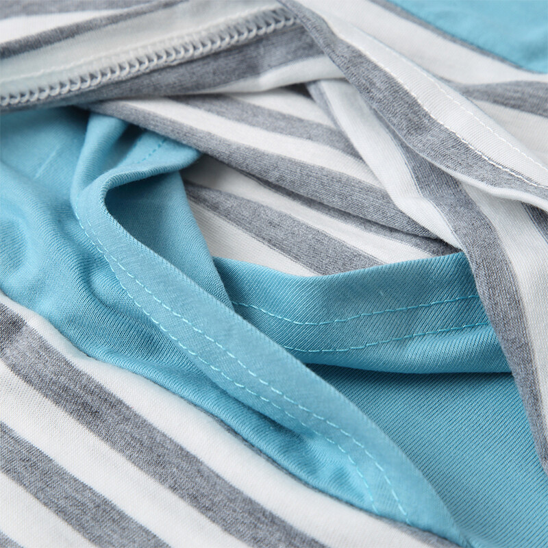 Ruffle Grūtnieču Topi Brīvi Grūtniecības Blūze Svītrains T-krekls Ikdienas Grūtnieču Apģērbs Grūtniecēm Zīdīšanas Top T-krekls