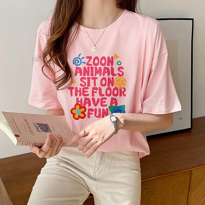 Pogimdyminiai krūtimi maitinantys viršutiniai lieknėjimo stiliaus marškinėliai nėščiosioms Vasariniai ploni trumpomis rankovėmis su kaklu motinos pienu maitinantys drabužiai