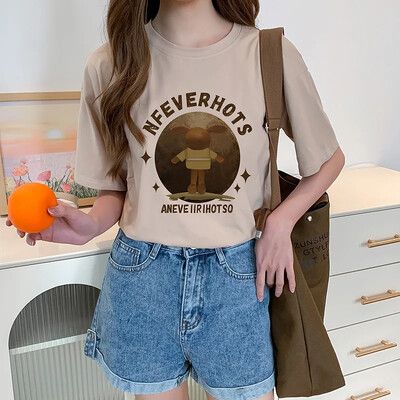 Pogimdyminiai krūtimi maitinantys viršutiniai lieknėjimo stiliaus marškinėliai nėščiosioms Vasariniai ploni trumpomis rankovėmis su kaklu motinos pienu maitinantys drabužiai