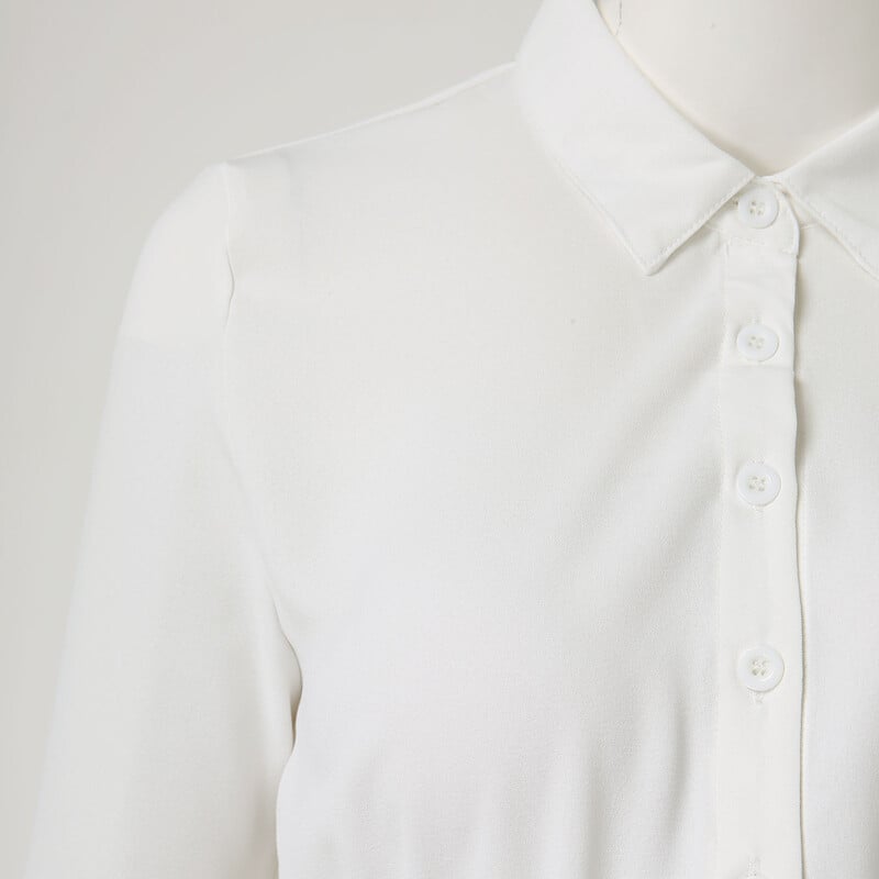 Laisvalaikio palaidinės nėščioms moterims ilgomis rankovėmis balta palaidinė nėščiosioms, elegantiškoms moterims, madingi, solidūs biuro drabužiai, nauji