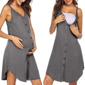 Cămașă de noapte de maternitate Rochie de birou pentru femei Pijamale de maternitate pentru femei Palton de femei Mărimi înalte Tinuta pentru fetiță floarea-soarelui