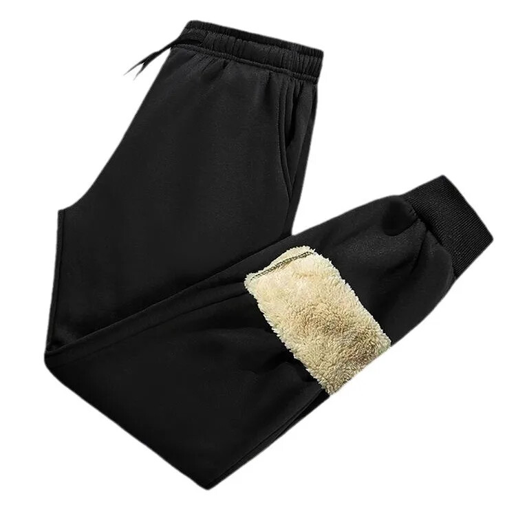 2023. aasta uued meeste puuvillased sametpüksid, talvised vabaaja jalaga dressipüksid, paksendatud püksid meestele, meeste jaoks avarad dressipüksid