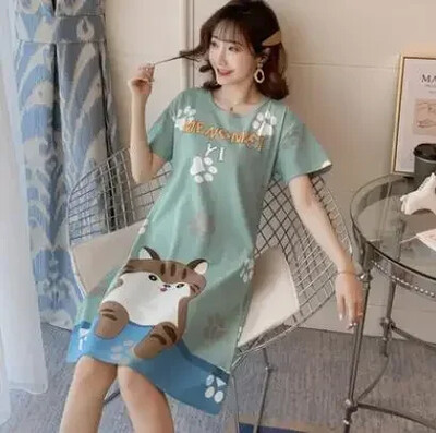 Καλοκαιρινό μητρικό θηλασμό Νυχτικά Θηλασμού Δωμάτιο Ρούχα Νυχτικά Μητέρες Νυχτικά Ρούχα Θηλασμού Νυχτικό εγκυμοσύνης