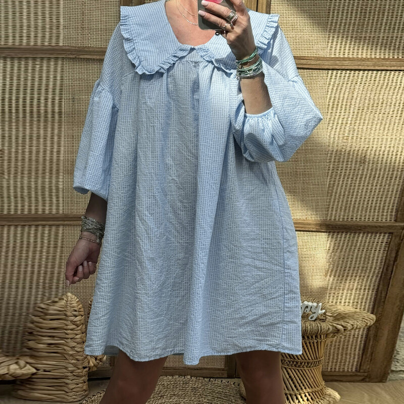 Femei de primăvară Y2K estetică rochie cu imprimeu în carouri cu mâneci lungi, cochetă, rochie largi, vintage, mini rochie în linie A, îmbrăcăminte de stradă