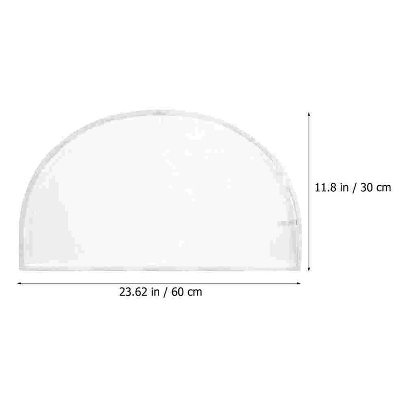 6 db Kézitáska Ruhaakasztók Átlátszó vállvédő Ruhák Védőruha Por 6000X3000X400CM Huzatok Utazás