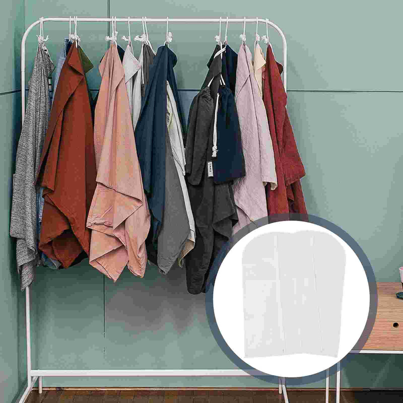 2 gab. Mētelis piekarināms Apģērbs Putekļu pārsegs Ceļojumu apģērbu soma Apģērbi Eva Redzams Uzglabāšana