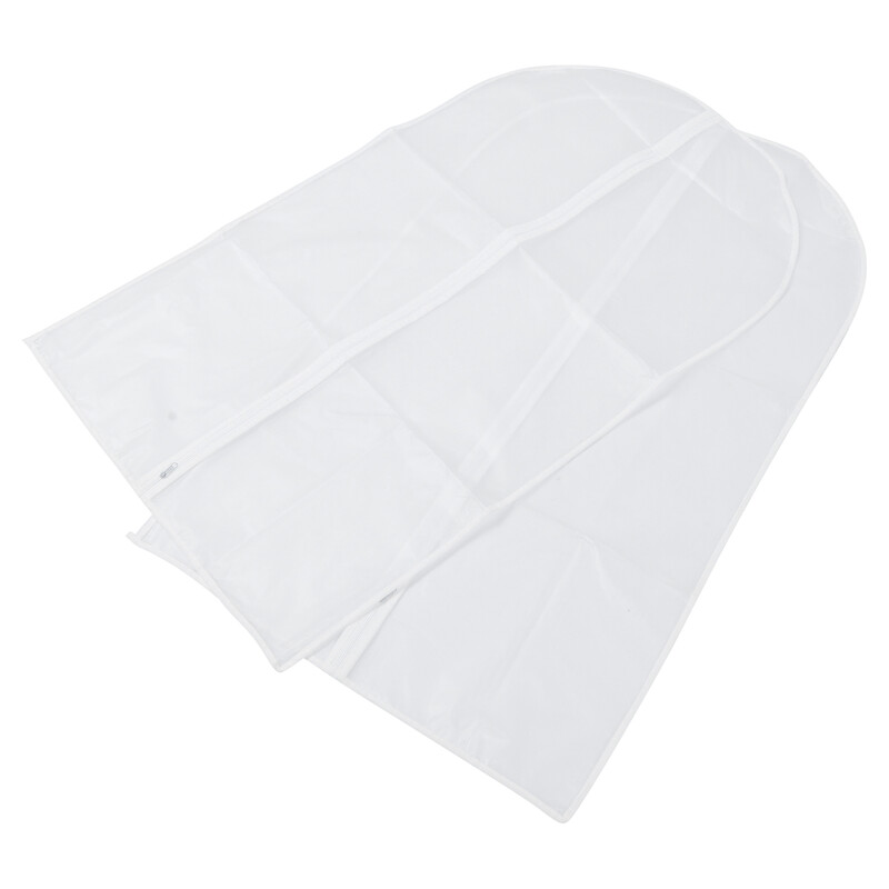 2 gab. Mētelis piekarināms Apģērbs Putekļu pārsegs Ceļojumu apģērbu soma Apģērbi Eva Redzams Uzglabāšana