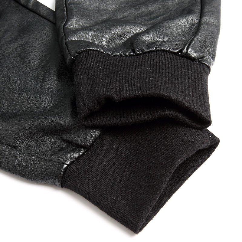 muške ulične kožne hlače ležerne uske hlače za pranje lokomotive muške hlače za trčanje