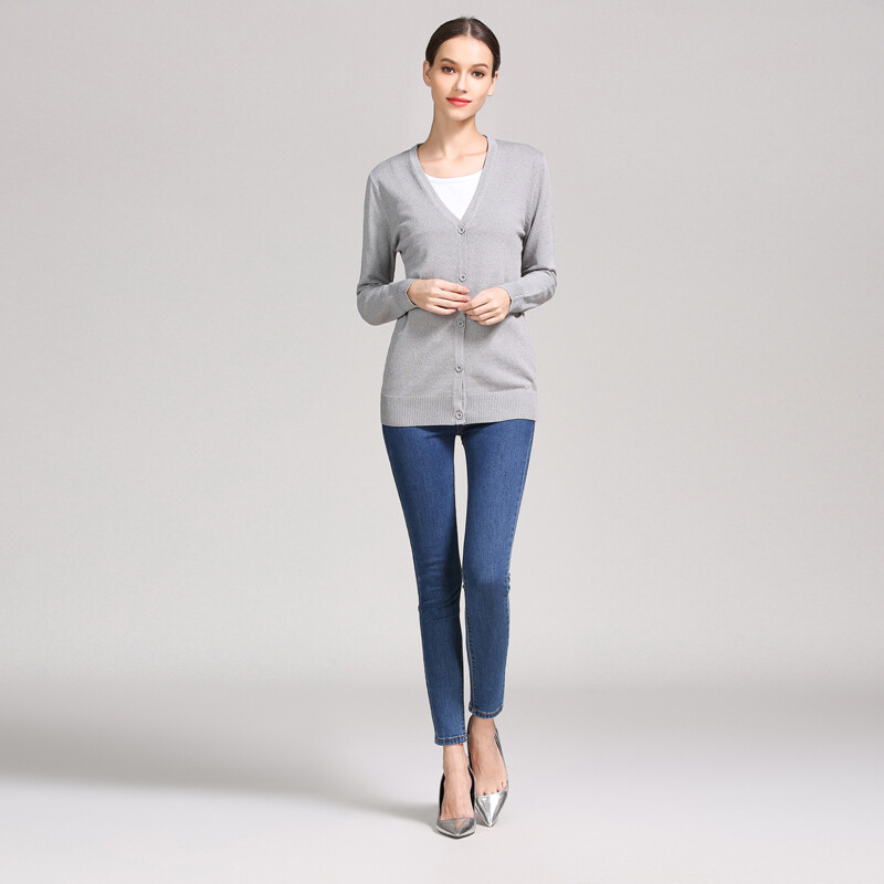 Nova klasična mekana ženska uniforma za trudnice, kardigan dugih rukava, proljeće, jesen, rastezljiva odjeća za dojenje, velika američka veličina