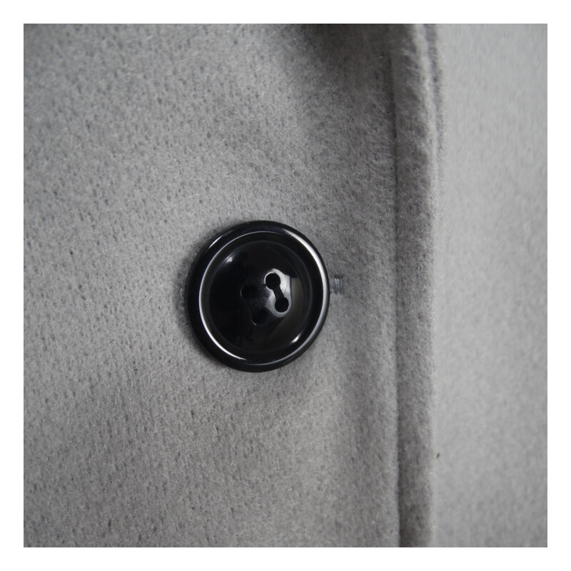 Kaputi od mješavine vune za žene Zimsko podstavljeno odijelo Gornji ženski kaput Odjeća Široki ravni uski sako s jednim kopčanjem za žene