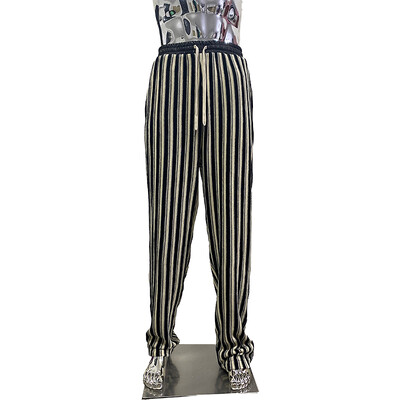 nerazzurri, primăvară toamnă, largi, colorați, pantaloni cu picioare largi, pentru bărbați, cu șnur, talie elastică înaltă, haine lejere 2024