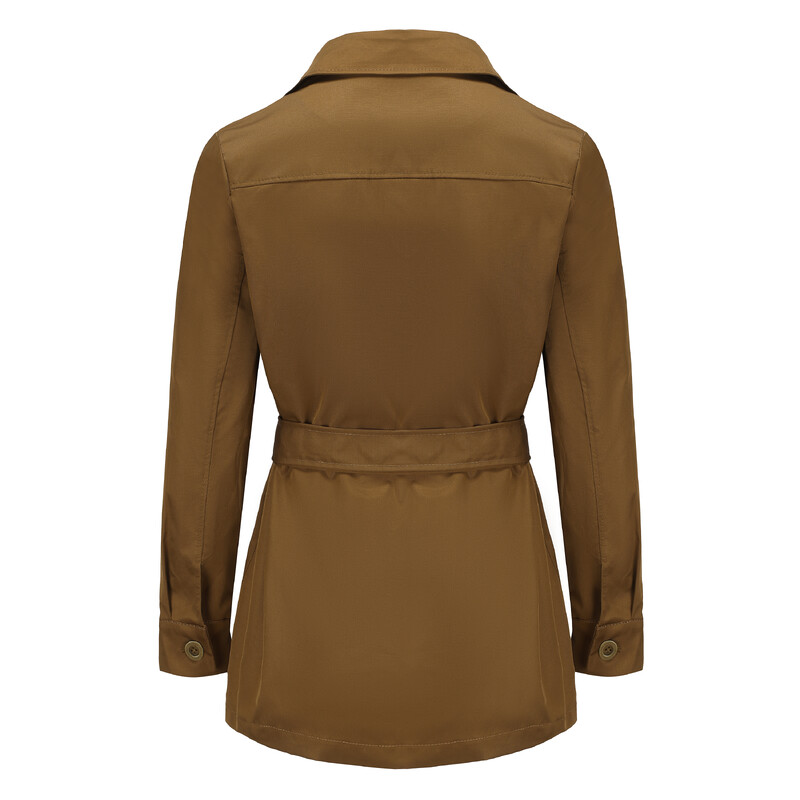 Blazer de vânt pentru bărbați, de primăvară și toamnă, cu buzunare multiple, de lungime medie, subțire, la modă.