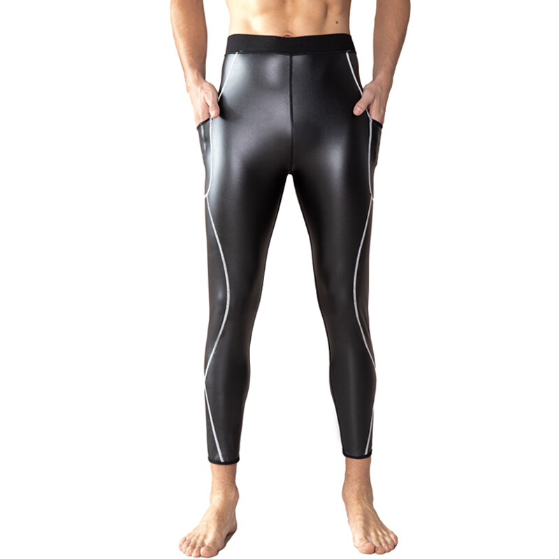 TONGGUO Pantaloni skinny din piele sintetică pentru bărbați, motocicliști, pantaloni de motocicletă la modă de stradă, bărbați, slim fit, pantaloni casual din piele artificială, stretch