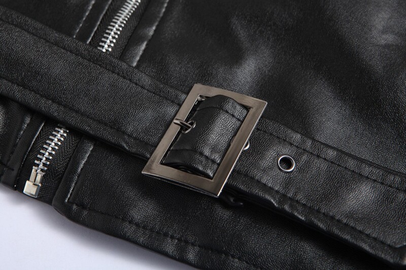 2024. gada vīriešu modes ādas jaka, šaura apkakle, PU jaka vīriešiem, pretvēja, motocikla atloks, diagonāls rāvējslēdzējs, panku jakas