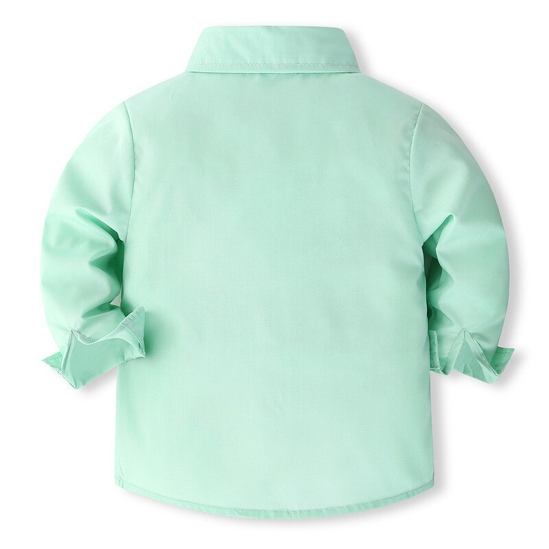 Seturi de 4 bucăți Haine pentru copii de primăvară toamnă pentru băieți Moda coreeană Gentleman cu mânecă lungă Topuri + pantaloni pentru copii mici ținute de boutique BC1255