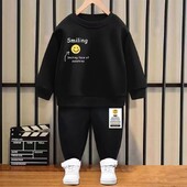 Φθινοπωρινό σετ ρούχων για κοριτσάκι για παιδιά Παιδική μπλούζα εκτύπωσης Μπλούζα και παντελόνι στο κάτω μέρος 2 τεμάχια Παιδική μακρυμάνικη φόρμα