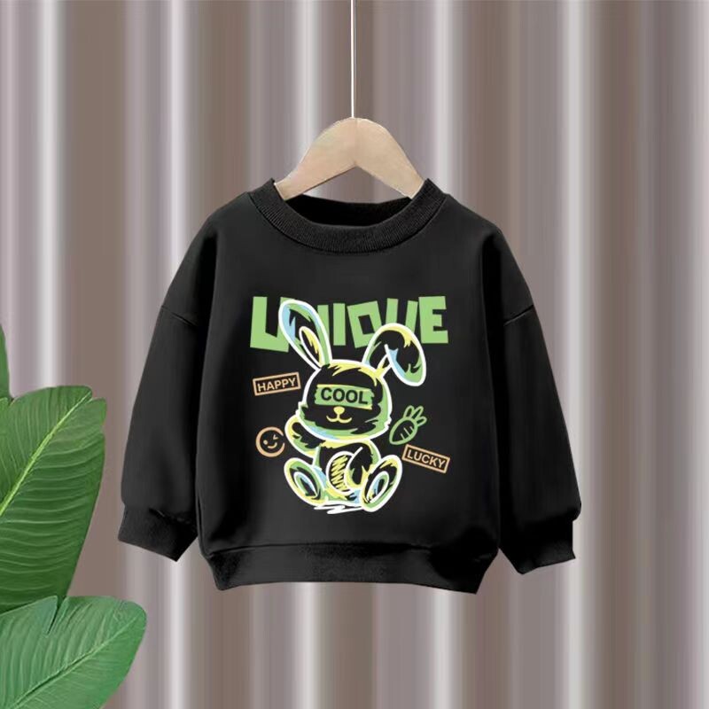 Set de haine de toamnă pentru copii, băieți, fete, desene animate, iepure, hanorace, pulover, top și pantaloni, ținute pentru bebeluși, treninguri