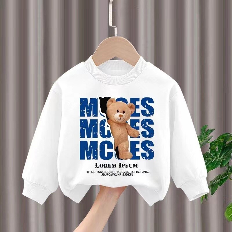 Set de haine de toamnă pentru bebeluși băieți, hanorace imprimate cu desene animate, pulover, top și pantaloni, 2 buc, costum pentru copii, fete, trening la modă