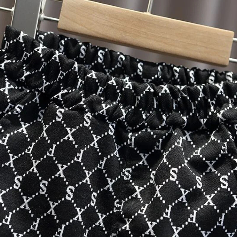 Set haine de toamnă pentru copii pentru băieți, hanorace cu litere imprimate, pulover, top și pantaloni, pantaloni, costum 2 piese, ținute pentru fete adolescente