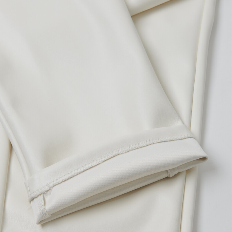 Pantaloni din piele pentru bărbați, cu croiala skinny, pantaloni elastici, din piele PU, pentru club de noapte, pentru petreceri și dans, subțiri