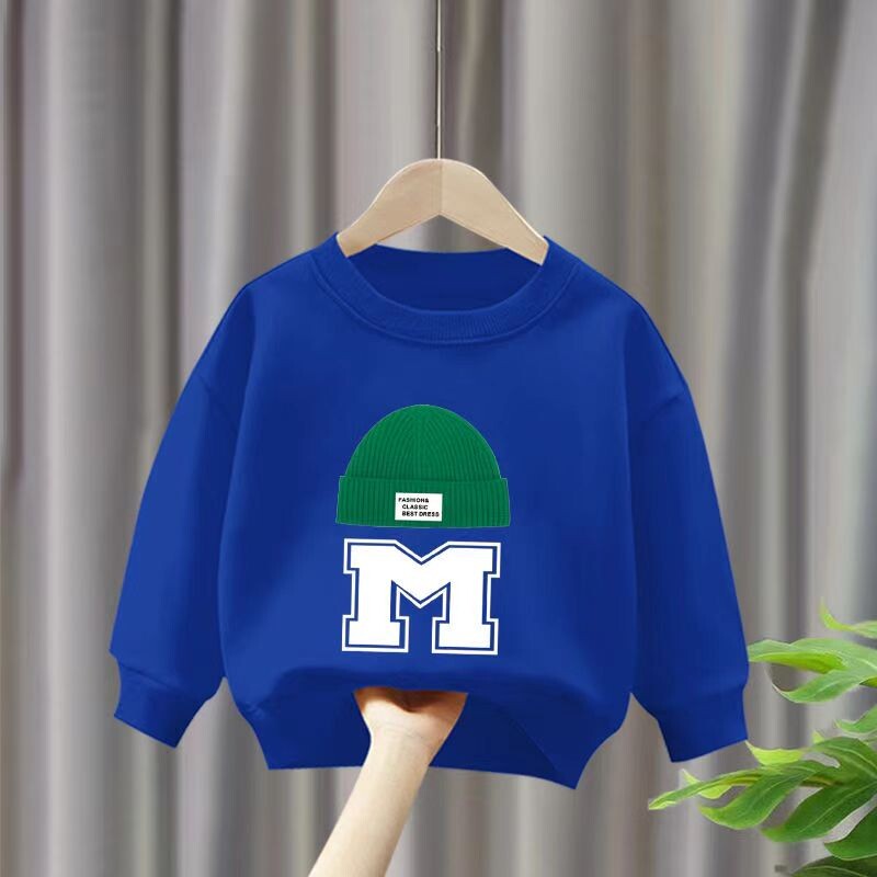 Őszi baba lány fiú ruha szett Gyermek sport betűnyomtatás pulóver felső és nadrág alsó kétrészes öltöny tréningruha