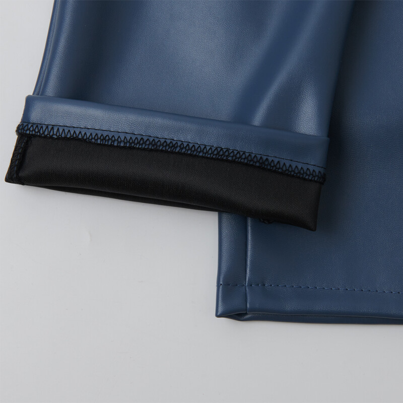 Muške kožne hlače Skinny Fit rastezljive modne PU kožne hlače Hlače za zabavu i ples Tanka ulična odjeća