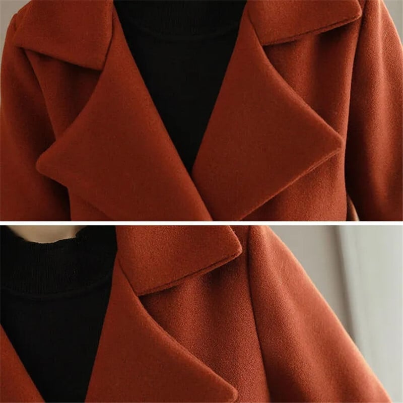2023 Proljeće Jesen Vunena jakna Ženska nova široka odijela Ovratnik Ženske majice Zimski vuneni kaput Ženska modna kratka gornja odjeća