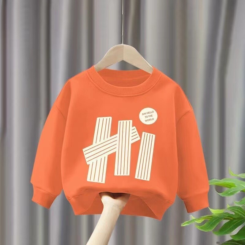 Jesenski komplet odjeće za djevojčice i dječake Dječja sportska majica s ispisom slova i gornji dio hlača Dvodijelni odijelo Pamučna trenirka