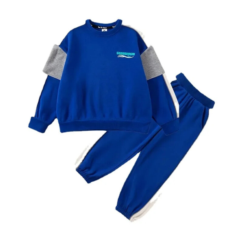 Proljetno-jesensko odijelo za dječake 2023. Novi stil Korejska verzija Dječja odjeća Elegantna sportska odjeća 2-dijelni set za uzrast od 2-10 godina