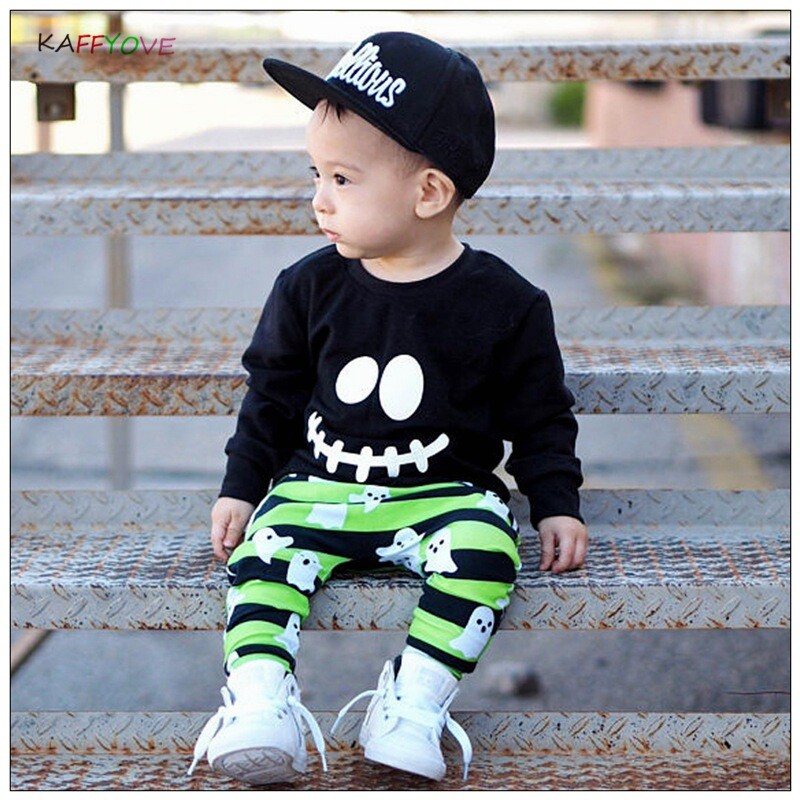 Set haine de Halloween pentru bebeluși cu glugă, toamnă iarnă, revelion, desene animate, topuri + pantaloni, 1 2 3 ani, seturi de ținute pentru bebeluși, fete, costum frumos